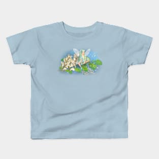 Fairy on flower Kids T-Shirt